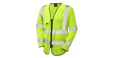 Wrafton ISO 20471 Cl 3 Superior Sleeved Waistcoat HV Yellow